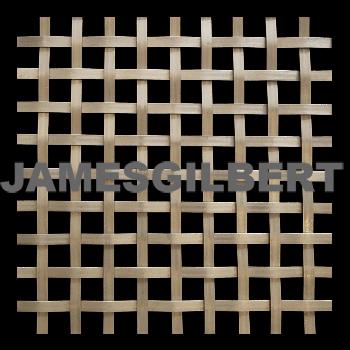 Handwoven Stainless Steel Decorative Grille with 5mm Plain Wire and 10mm Square Aperture